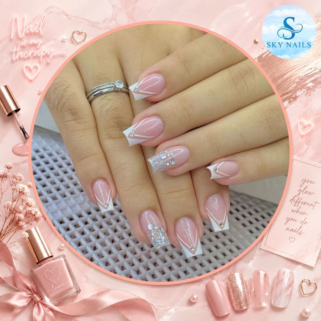 Sky Nails logo